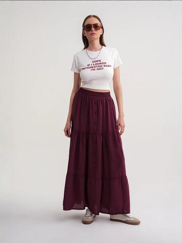 MixRay Skirt in Red