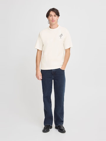 Casual Friday T-shirt 'CFJAXSON' i beige