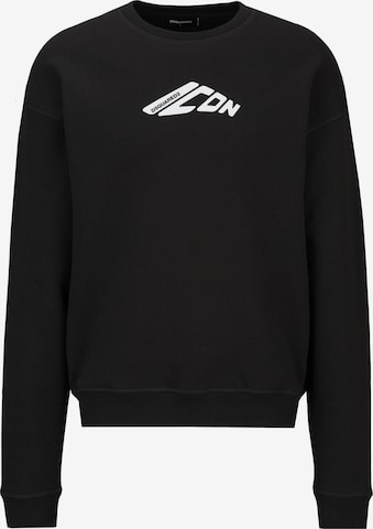 Sweat-shirt DSQUARED2 en noir : devant