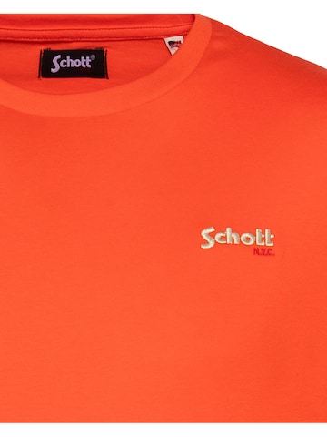 Schott NYC Shirt in Orange