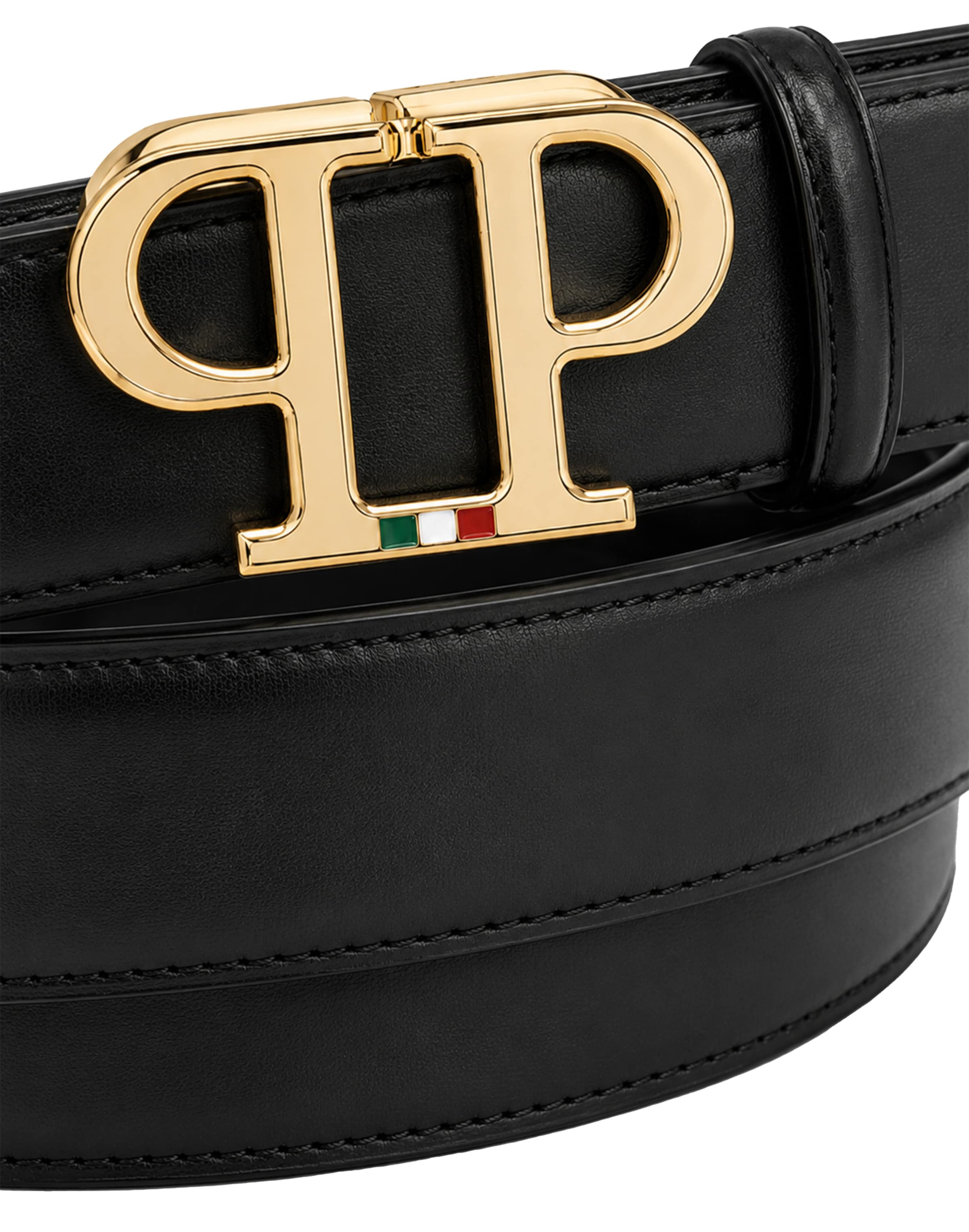 Philipp Plein - Cinturón en negro