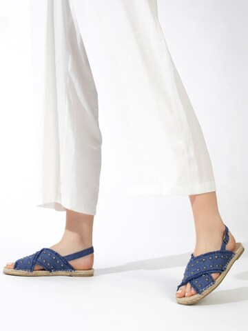 Celena Sandal 'Carolyn' in Blue