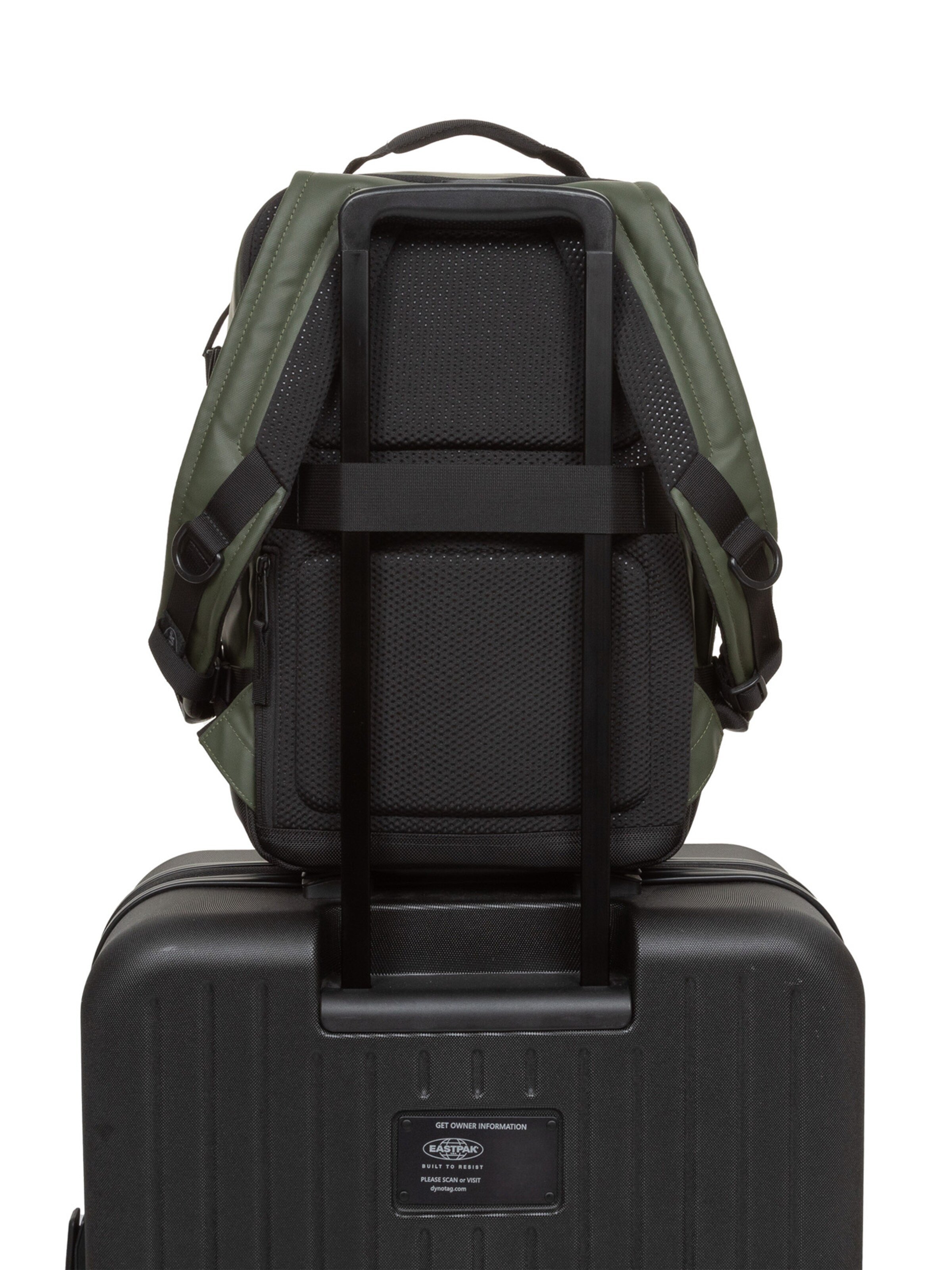 EASTPAK Hátizsák 'Tecnum Cabin' - zöld