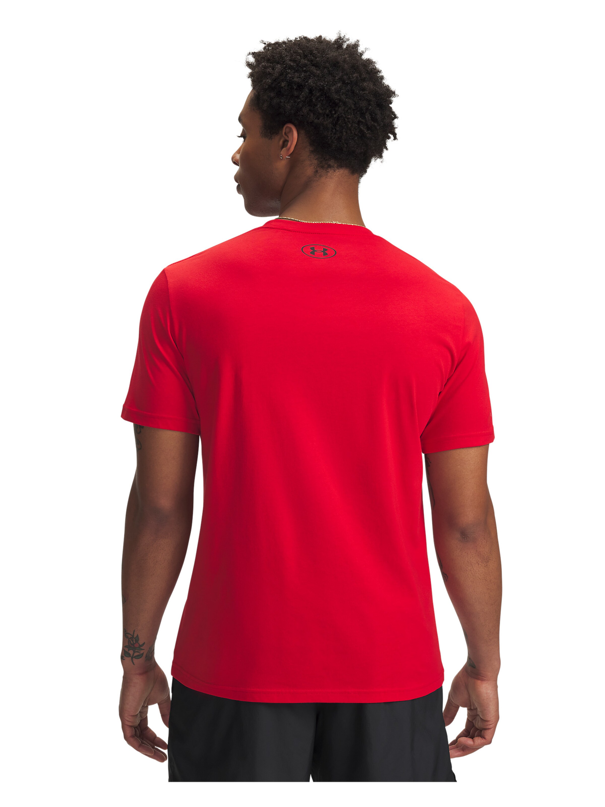 UNDER ARMOUR Functioneel shirt 'Foundation' in Rood