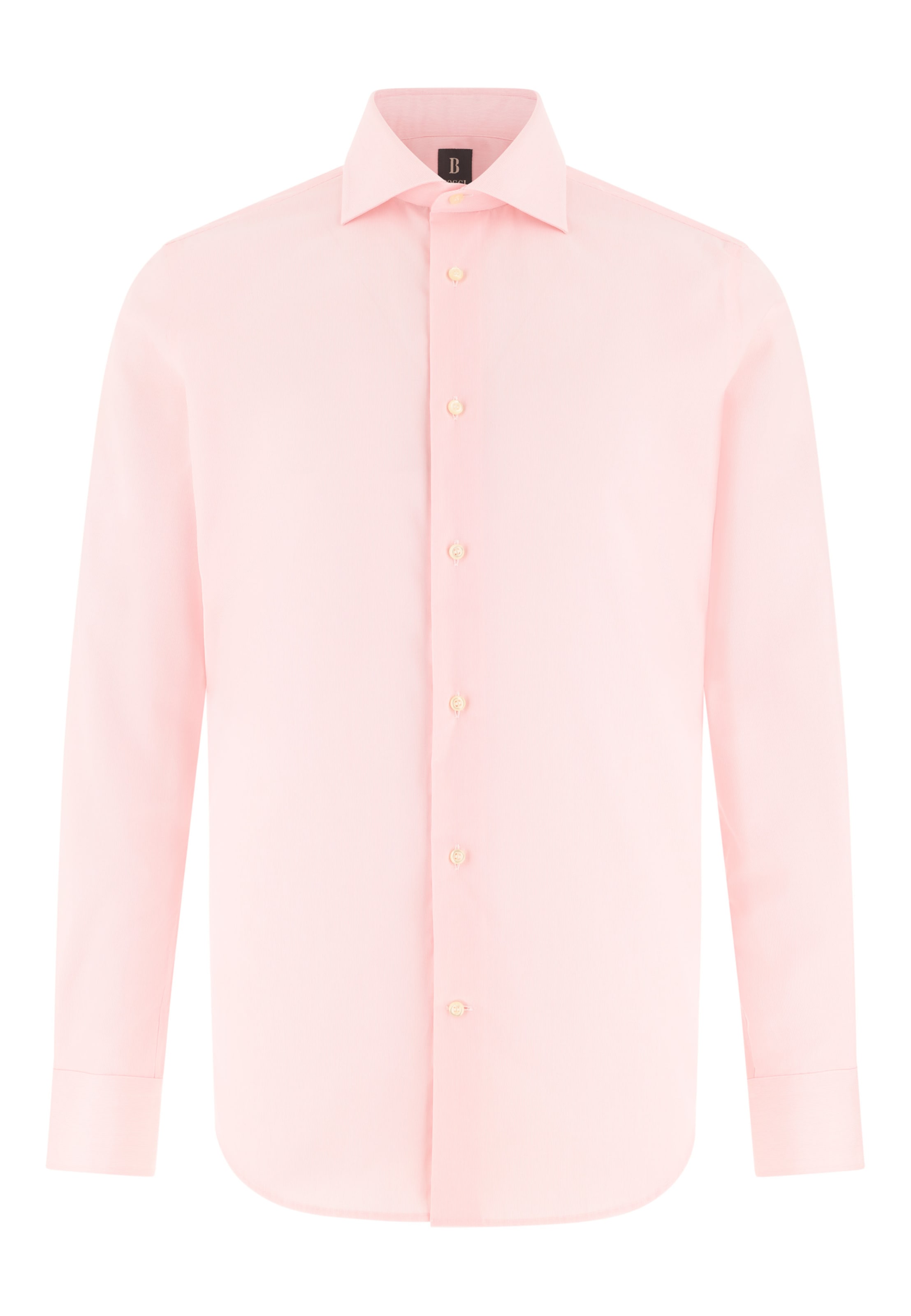 Coupe regular Chemise Boggi Milano en rose : devant