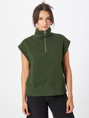Nasty Gal Sweatshirt i grön: framsida