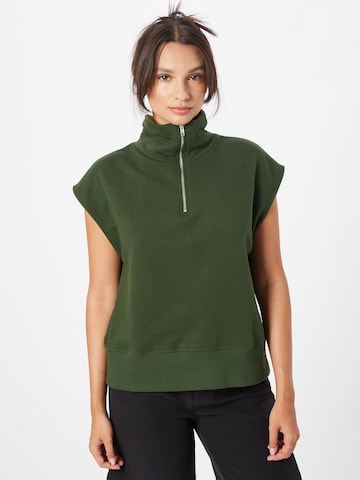 zaļš Nasty Gal Sportisks džemperis: no priekšpuses