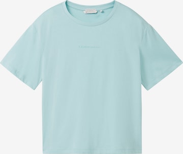 TOM TAILOR DENIM T-Shirt in Blau: predná strana