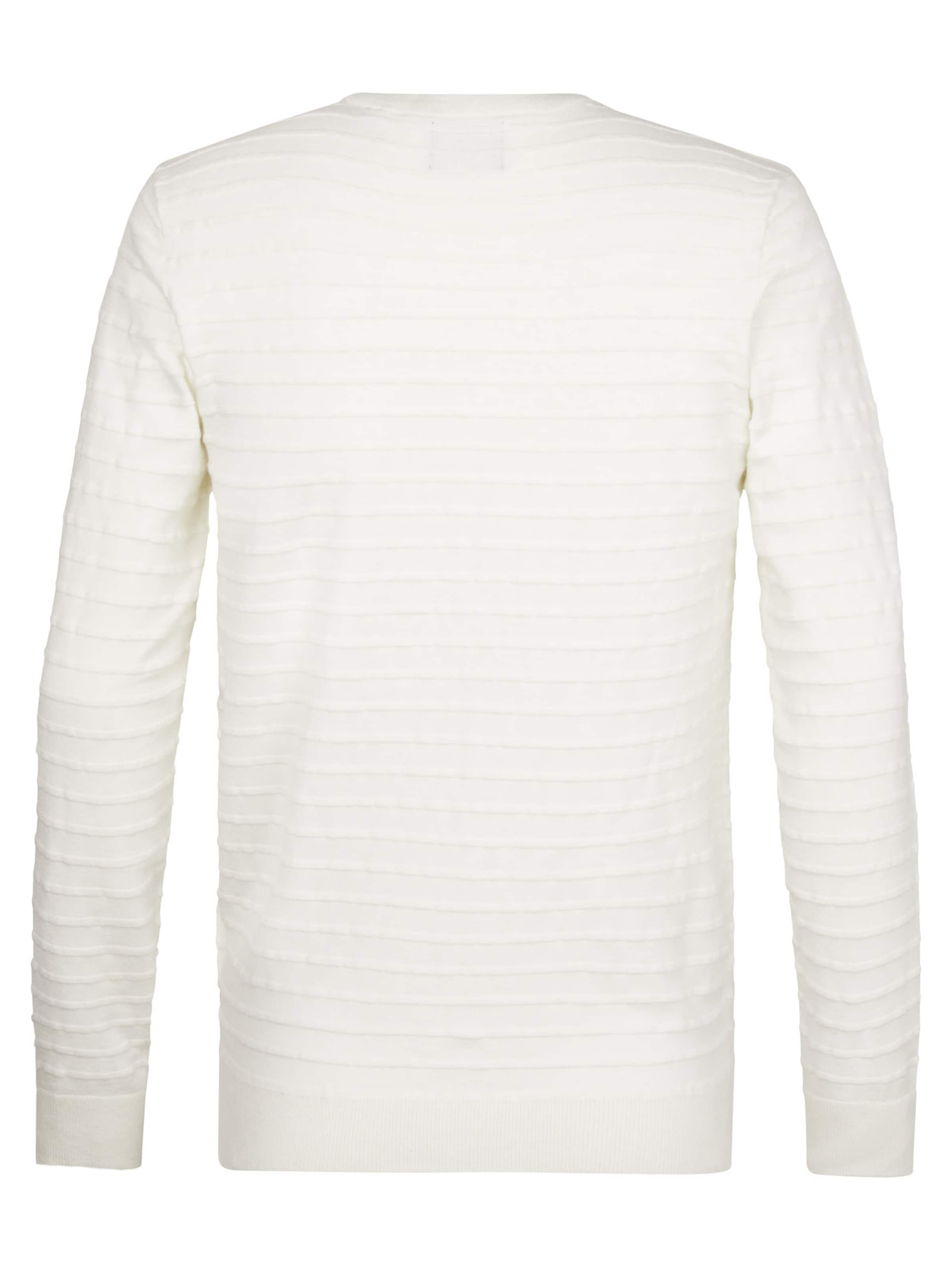 Petrol Industries Sweater 'Thornewood' in White