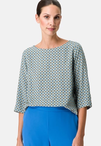 zero Blouse in Blue: front
