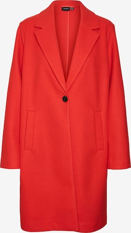 Manteau mi-saison 'VMVincemari' VERO MODA en rouge : devant
