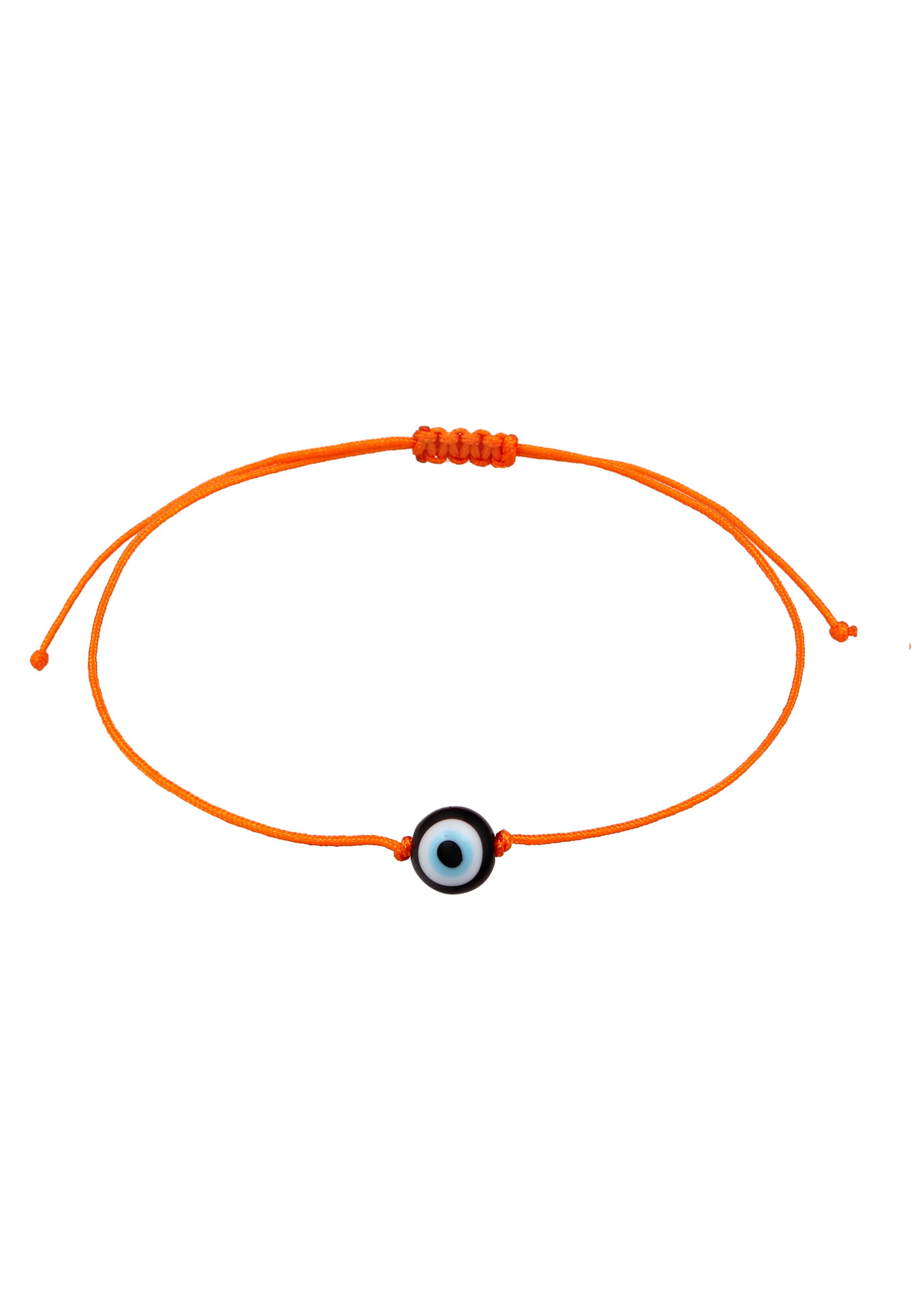 KUZZOI Bracelet 'Evil Eye' in Orange: front