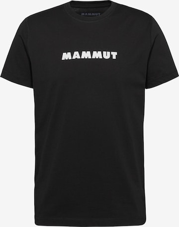 MAMMUT Performance Shirt in Black: front