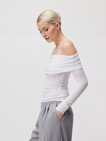 LeGer by Lena Gercke - Camiseta 'Desiree' en blanco