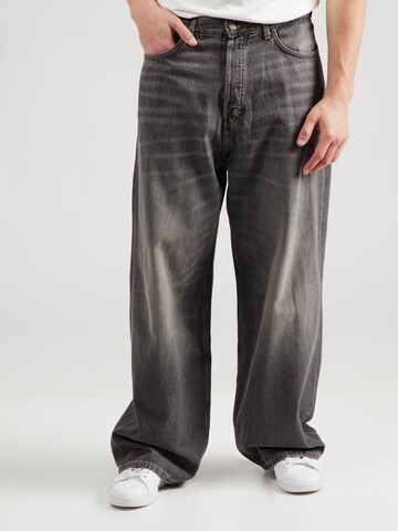 Baggy Jeans 'Astro' di WEEKDAY in nero: frontale