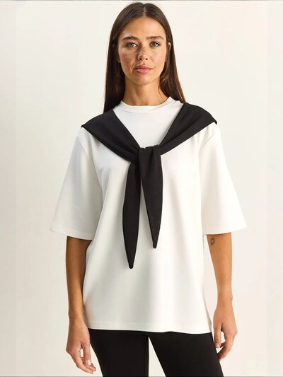 Bianco Lucci T-shirt 'T-Shirts' en S en blanc, Vue avec produit