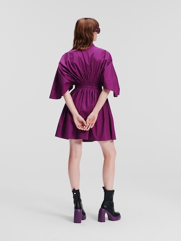 Robe Karl Lagerfeld en violet