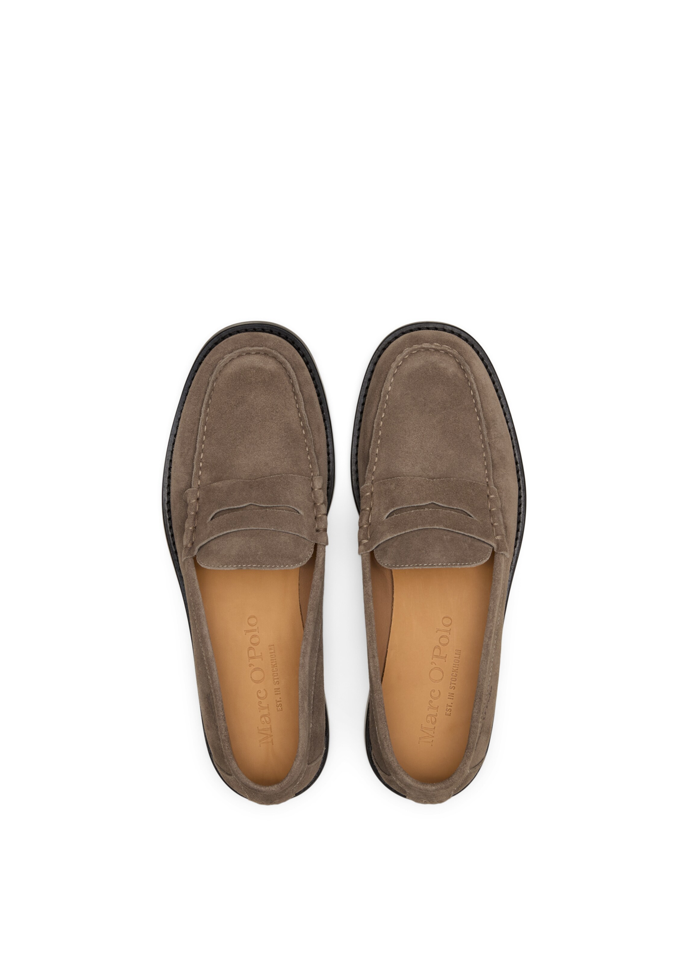 Marc O'Polo Slip-ons 'Michael' in Brown