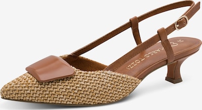 Basutės iš MARCO TOZZI, spalva – ruda (konjako) / mokos spalva, Prekių apžvalga