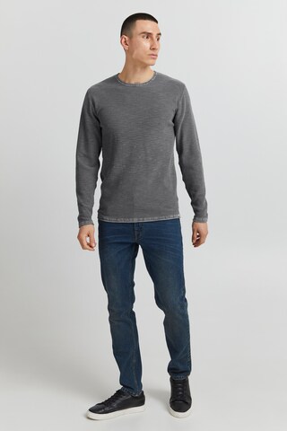 INDICODE JEANS Strickpullover 'Karpo' in Grau