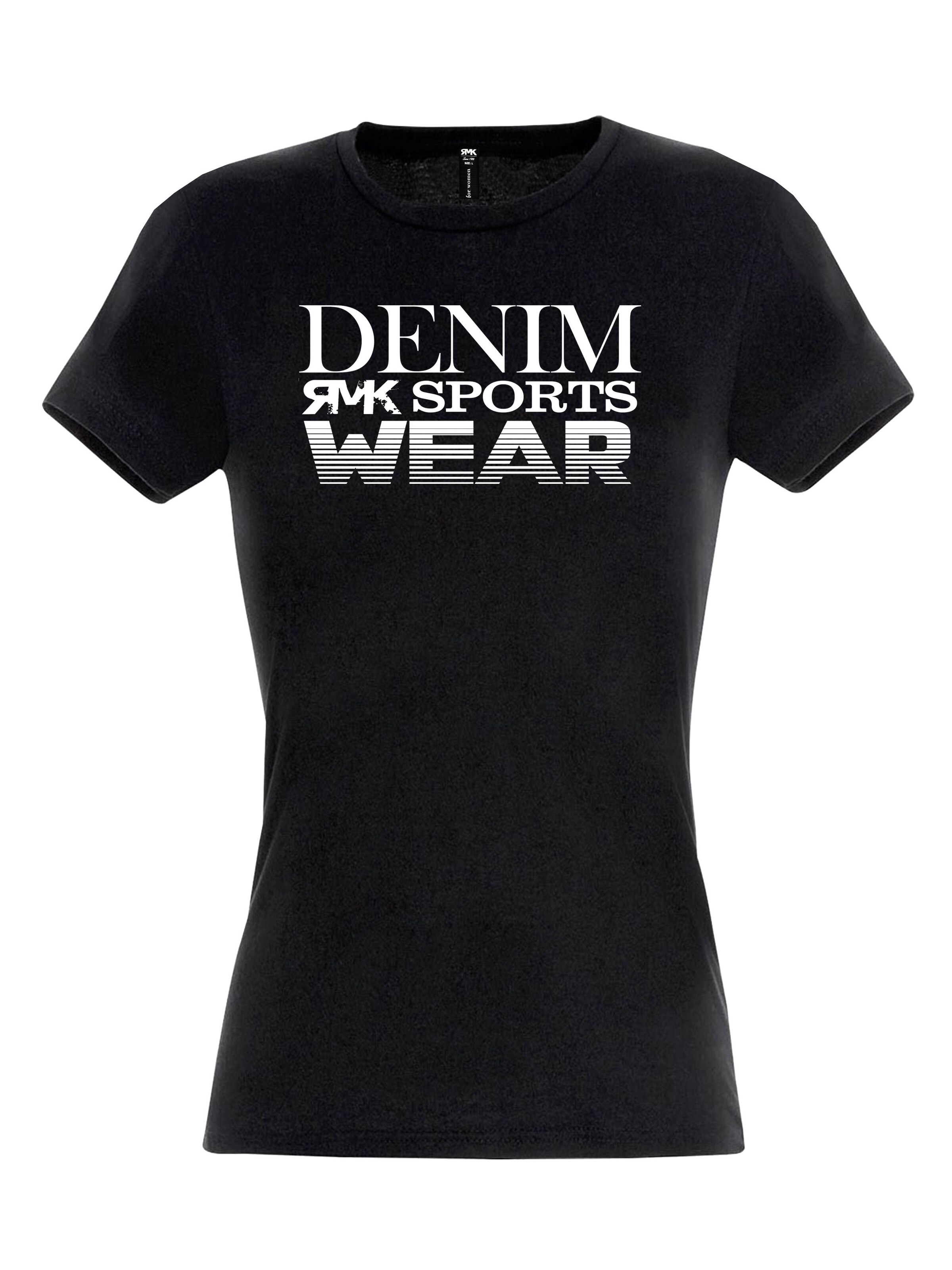 RMK Shirt 'Sportswear'‌‌‌ in Schwarz: Vorderseite