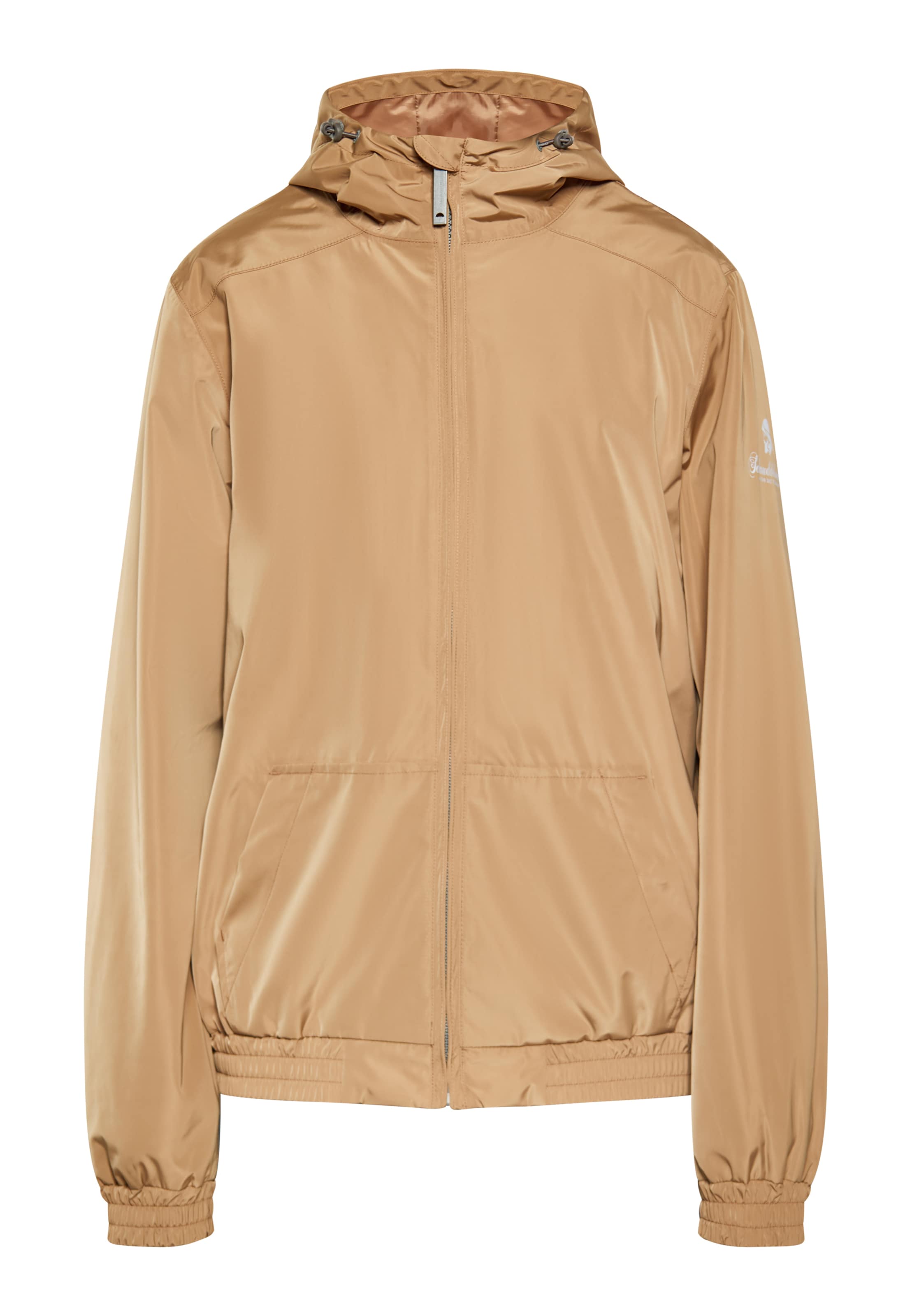 Schmuddelwedda - Chaqueta funcional en beige: frente