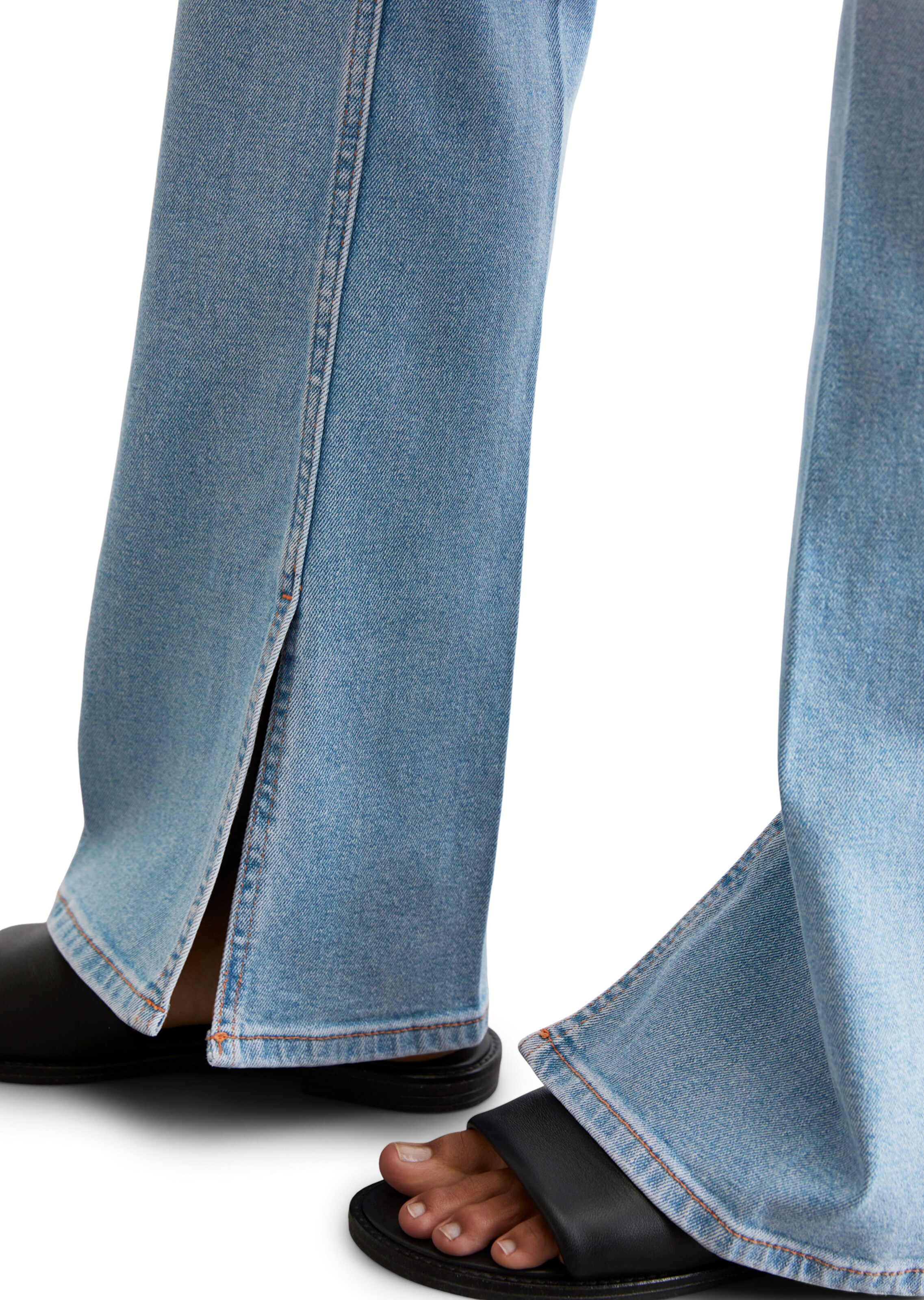 Marc O'Polo Flared Jeans 'Kiruna' in Blauw