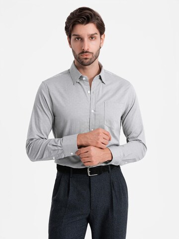 Ombre Regular fit Overhemd 'OM-SHCS-0174' in Grijs