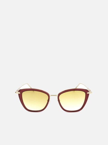 Longchamp Zonnebril 'LO638S' in Rood