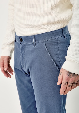 REDPOINT Slimfit Chinohose in Blau