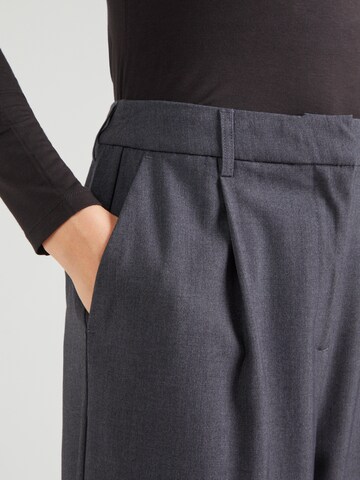 PIECES Wide Leg Hose 'PCPRUISA' in Grau