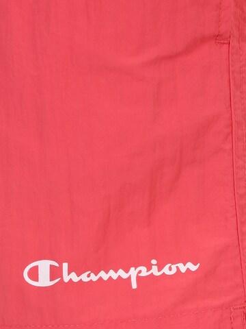 Champion Authentic Athletic Apparel Regular Badeshorts in Pink