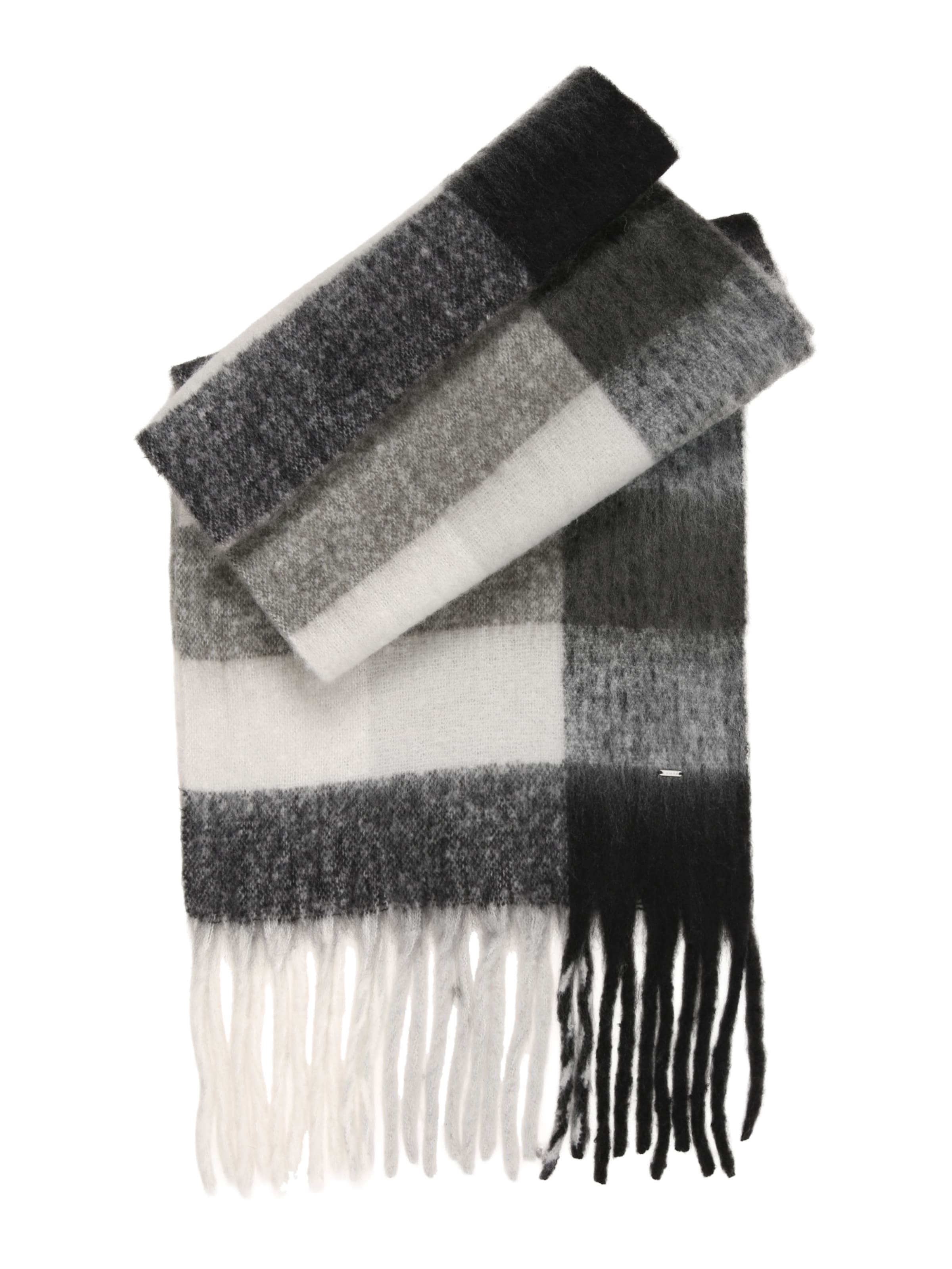 LUHTA Κασκόλ 'NAANJOKI' σε γκρι: μπροστά