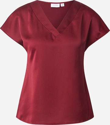 VILA Pusero 'VIElette' värissä punainen: etupuoli