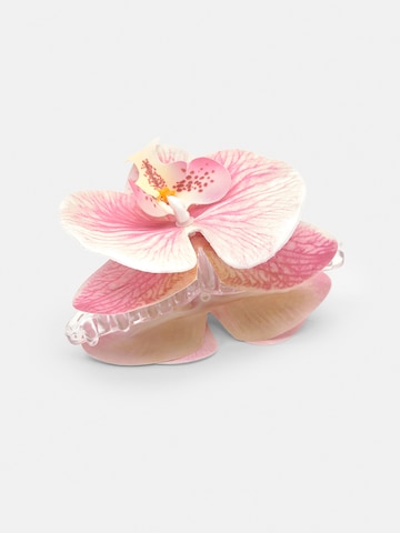 Ornement pour cheveux 'ORQUIDEA' Pull&Bear en rose