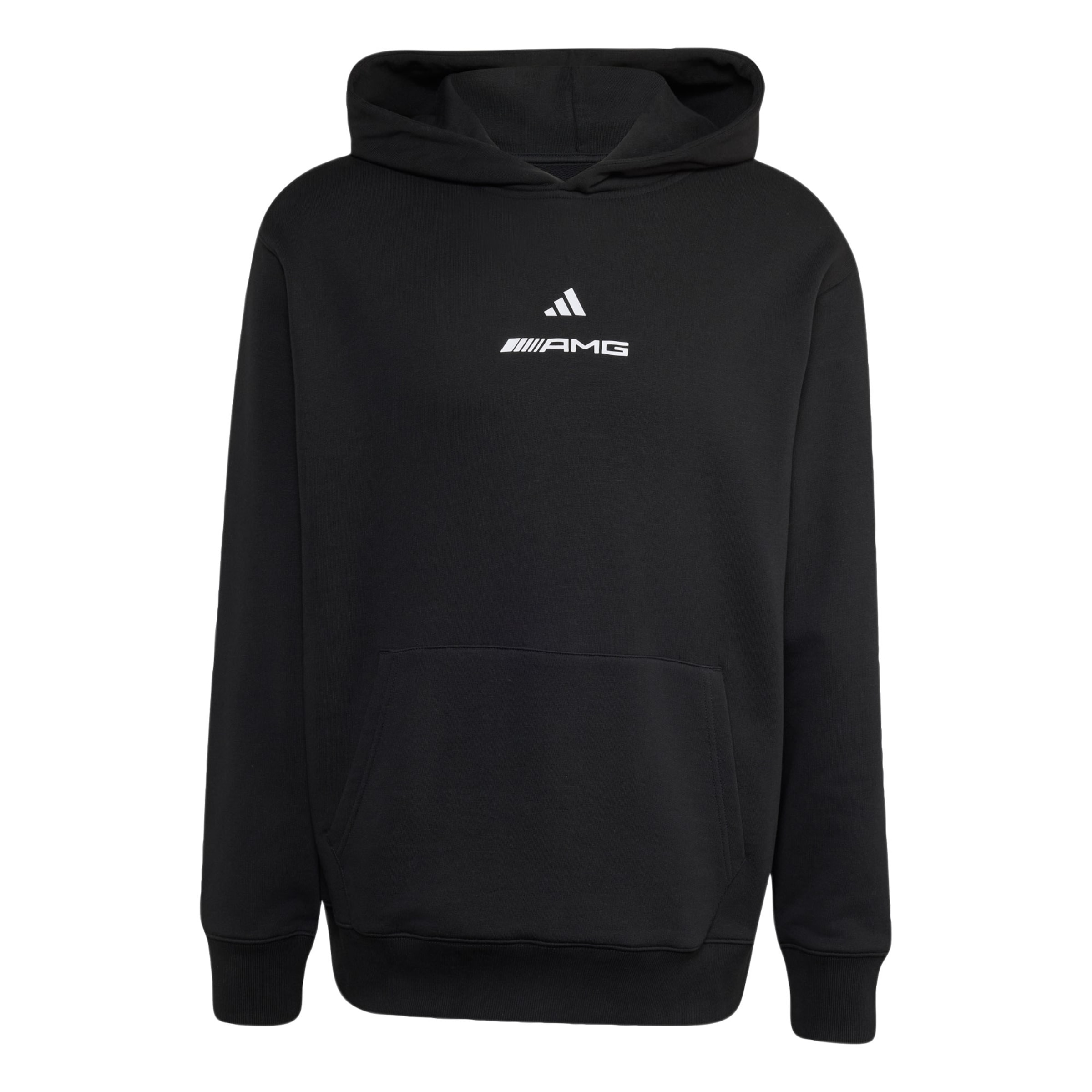Felpa sportiva 'AMG' di ADIDAS PERFORMANCE in nero: frontale