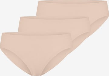 SCHIESSER Boyshorts 'Invisible Light' in Beige: front