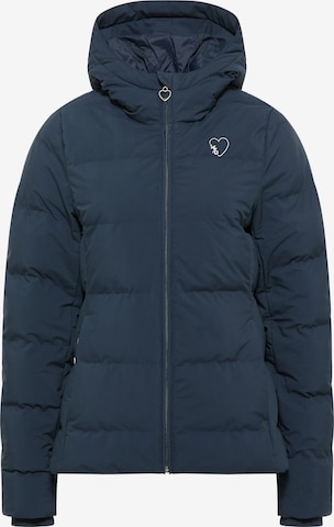 MYMO Winter Jacket in Blue: front