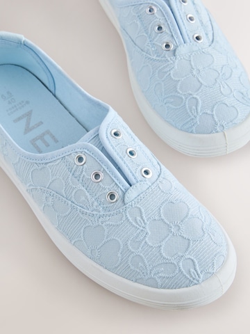 Next Slip-on in Blauw