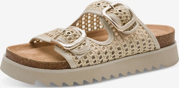 Tamaris Muiltjes in Beige: voorkant