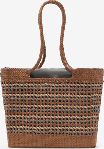 LOTTUSSE Shopper in Brown: front