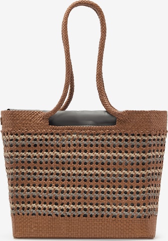 LOTTUSSE Shopper in Brown: front