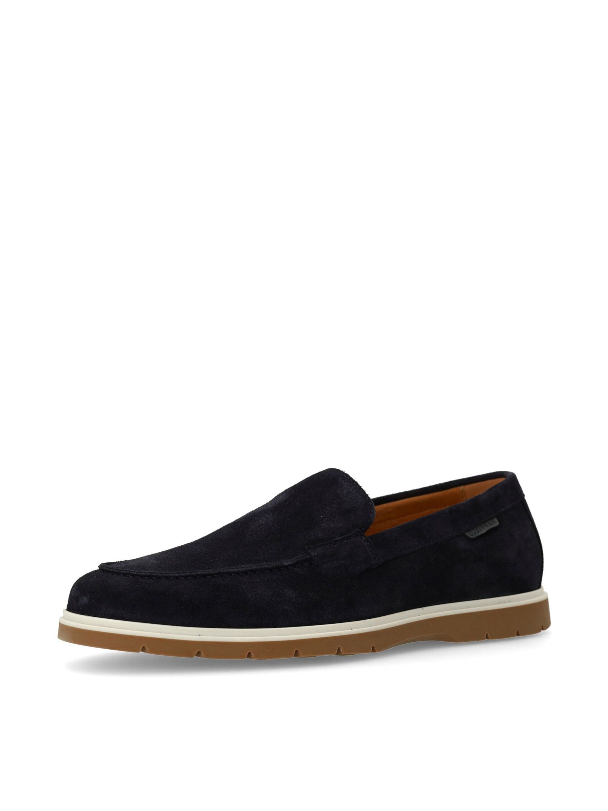 MANFIELD Instappers in Blauw: voorkant