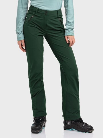 Schöffel Regular Outdoorbroek 'Milagle' in Groen: voorkant