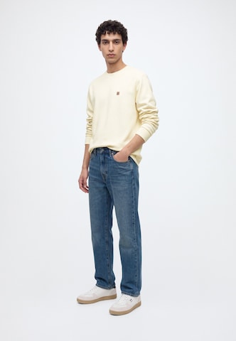 INDICODE JEANS Sweatshirt 'Zarside' in White: front