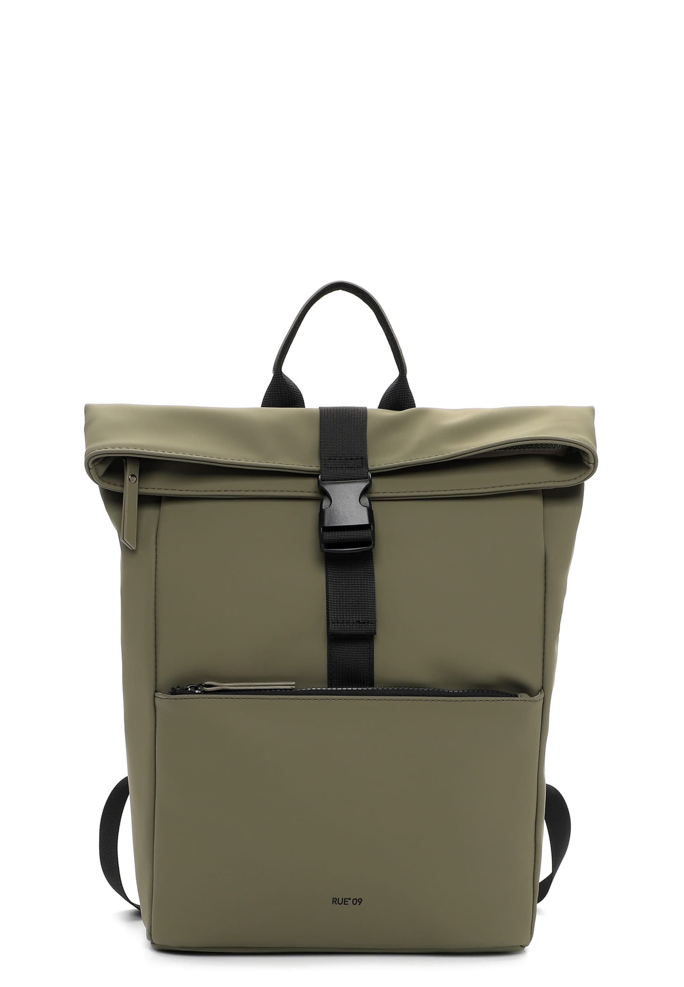 Emily & Noah Backpack 'Pessac RUE 09 ' in Green: front