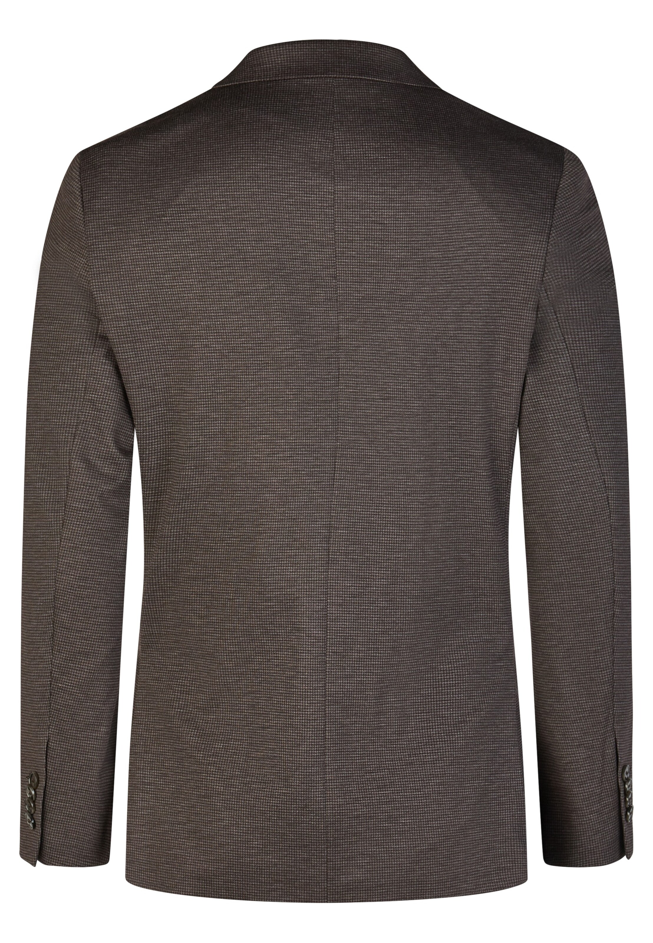 HECHTER PARIS Regular fit Business-colbert in Bruin