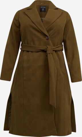 Dorothy Perkins Curve Between-seasons coat in Green: front