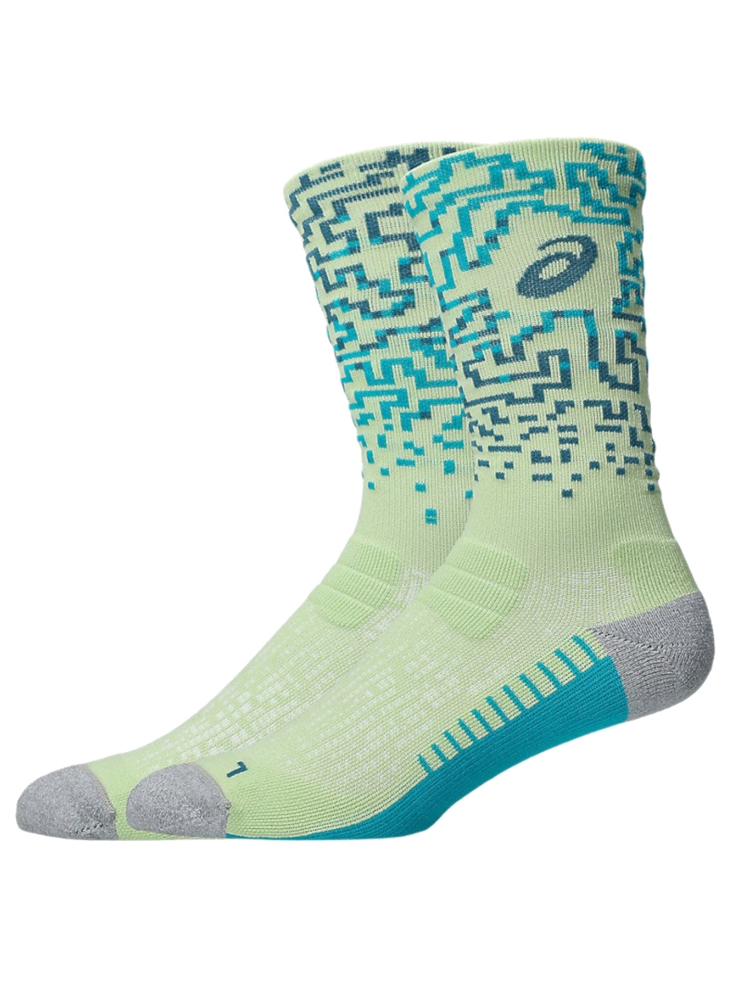 ASICS Sokken 'ASICS Performance Run Crew Sock' in Geel