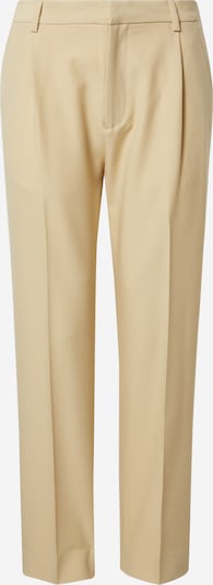 DAN FOX APPAREL Pantalon à plis 'Gabriel' en beige clair, Vue avec produit